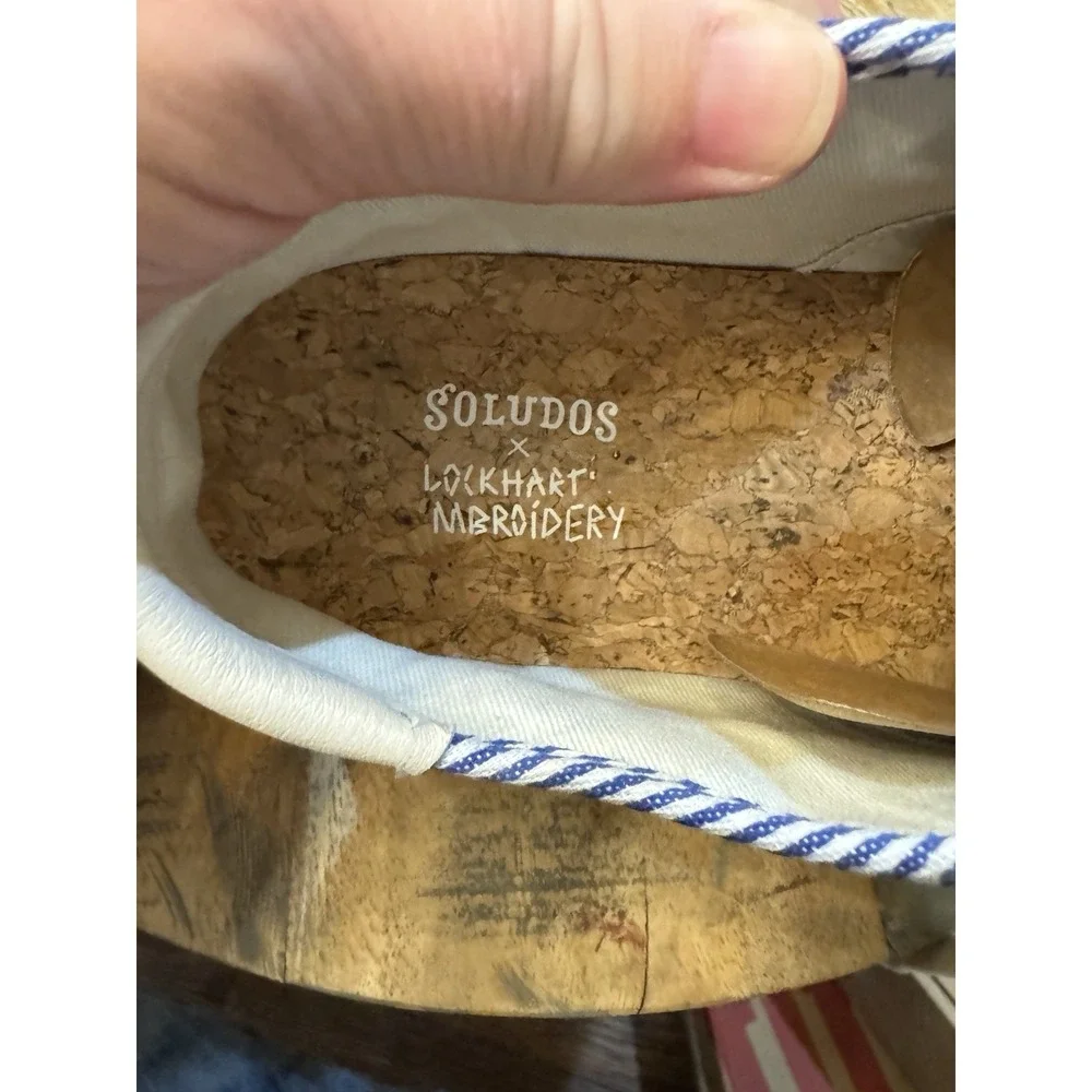 Soludos Velvet Paris Platform Sneakers In Navy Size 9 $169 Extra Shoe Strings‎
